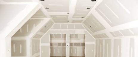 Easy-Install Gypsum Partition